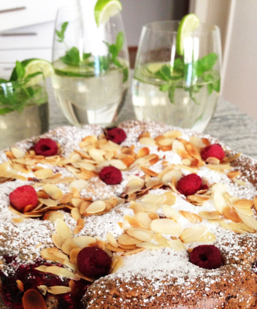 Bild für Über Liebesgaben aus der Natur & einen leckeren Himbeer-Mohn-Kuchen
