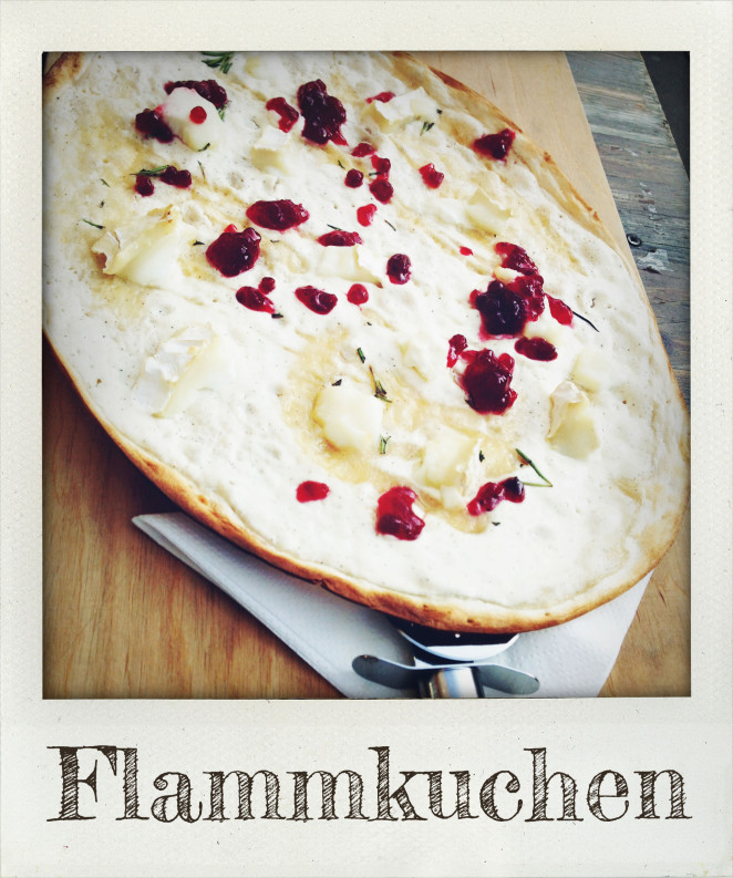 Total chic, total knusprig – Flammkuchen