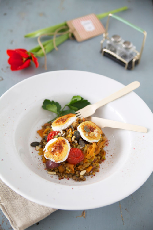 Picture for Colourful and Bursting with Energy – Lentil Salad with Goat’s Cheese
