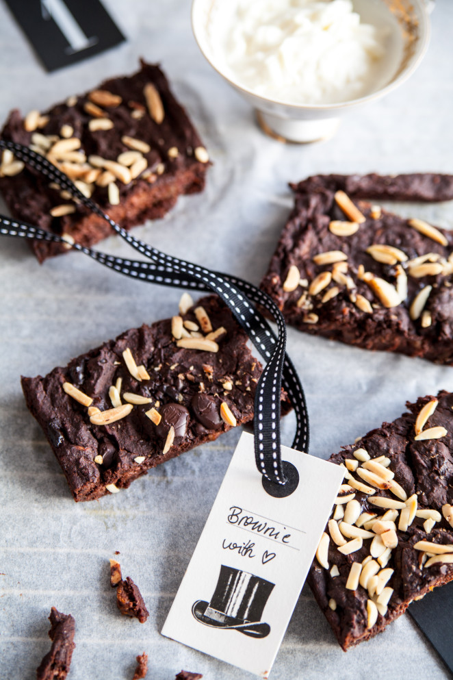 Guilt-free, gluten-free & vegan Brownie