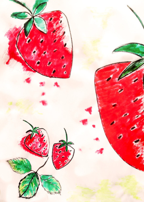 Picture for Homemade Strawberry Ice Cream – On the Queen of the Garden