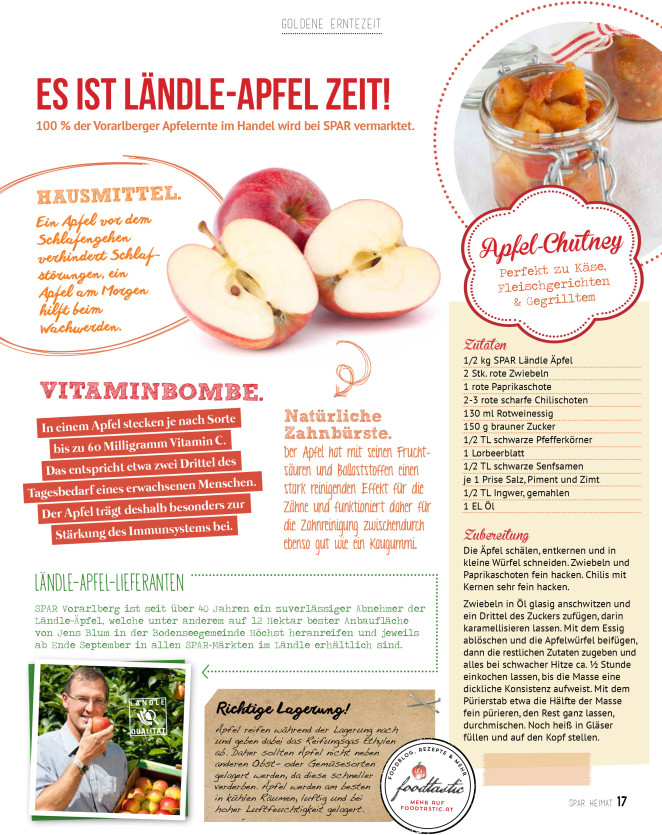 Apfel Chutney Im Neuen Spar Heimat Foodtastic