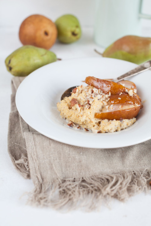 Bild für Einmal Hirse-Porridge für den ORF