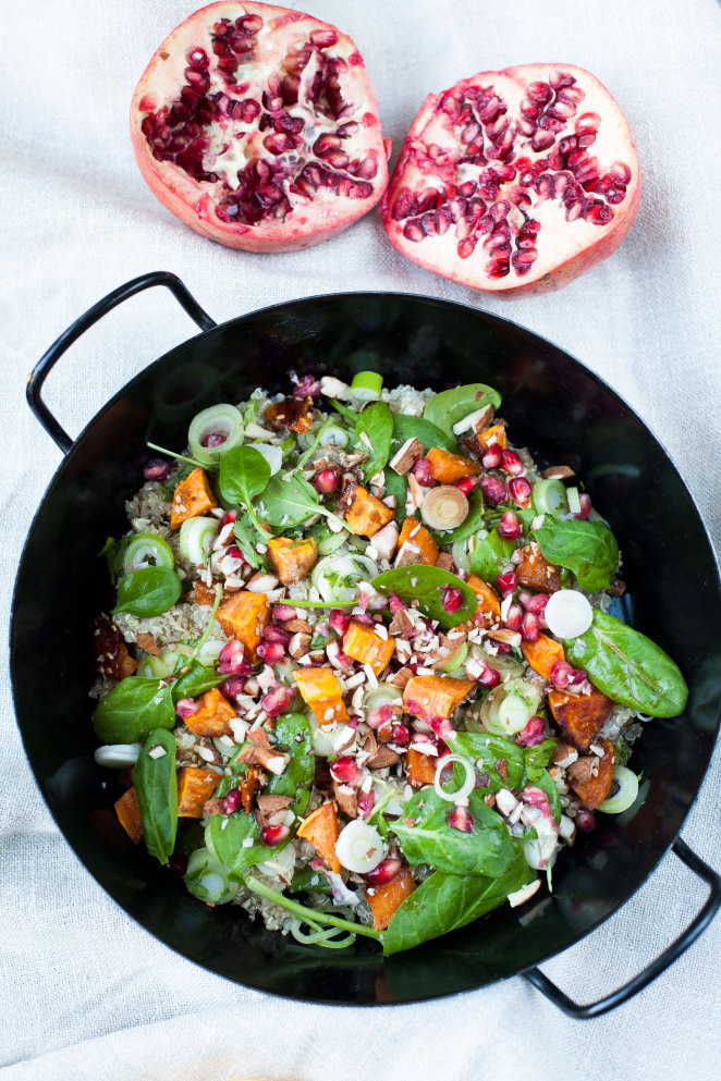 Quinoa Salad with Pomegranate