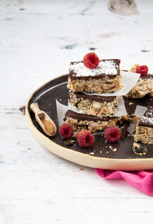 Bild für Energie Brownies mit Power-Gewürzen