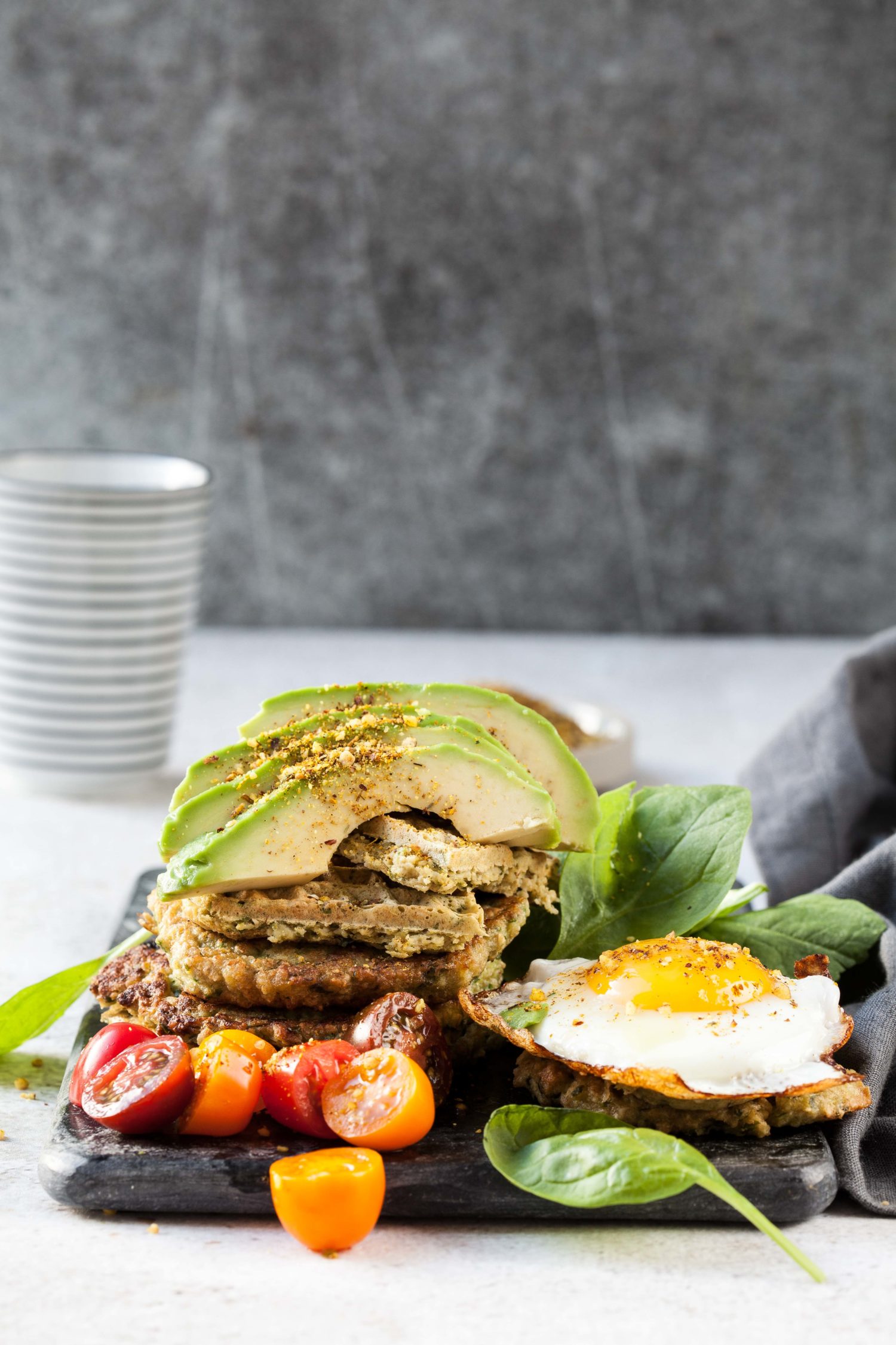 Power Spinach Waffles & Pippi Longstocking