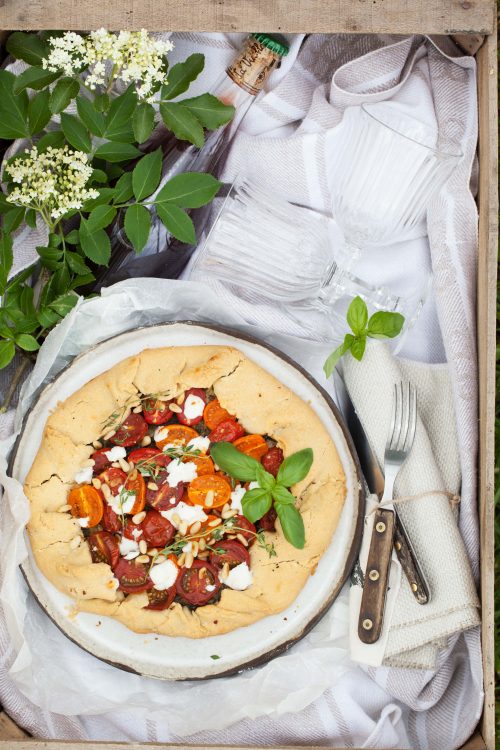 Bild für Tomaten-Galette:  Dem Spätsommer nachschmecken…