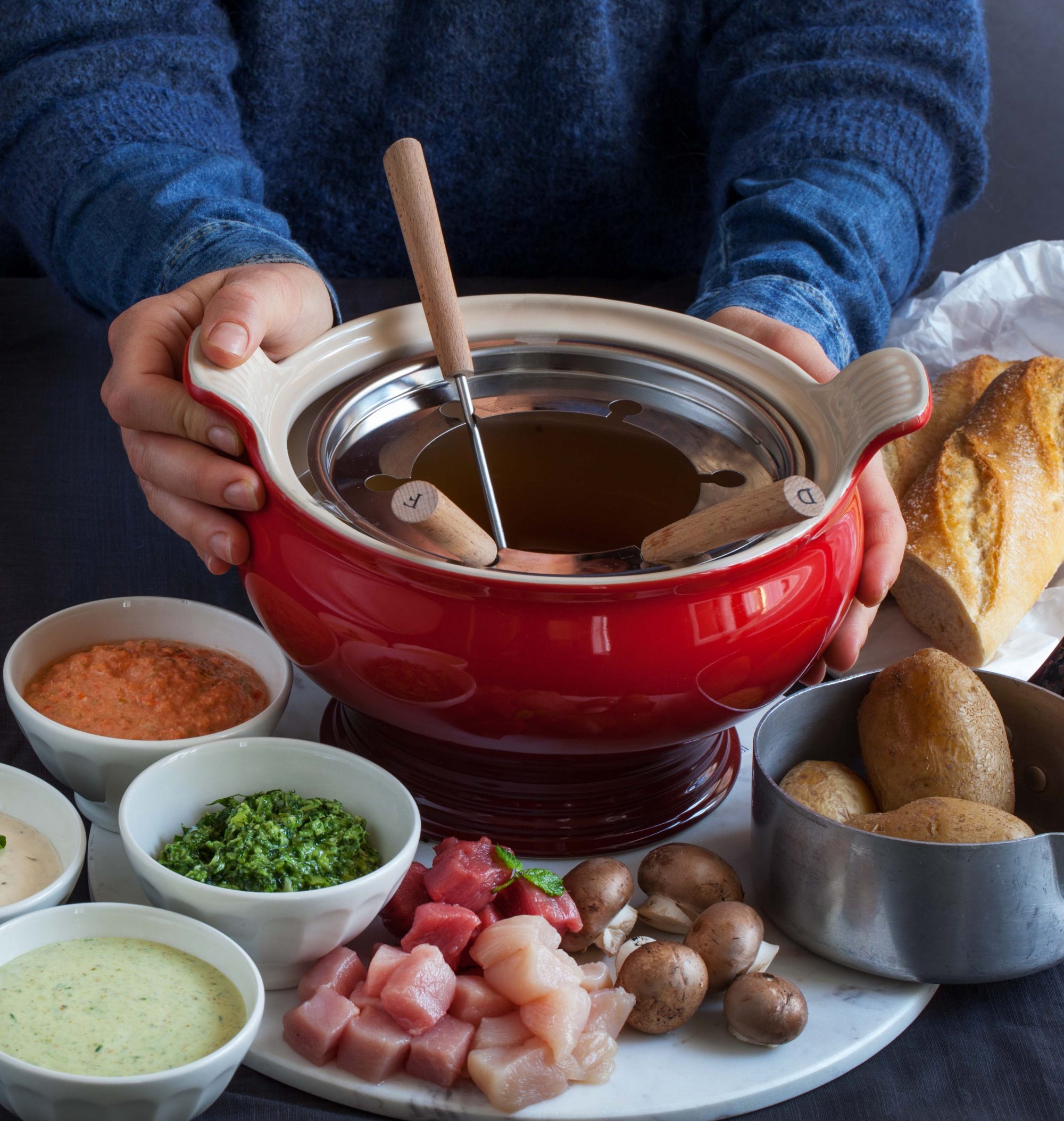 Meat Fondue or Hot Pot for Christmas? - Foodtastic