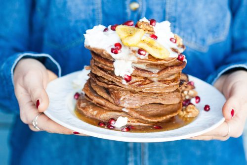 Bild für Bananen-Walnuss-Pancakes