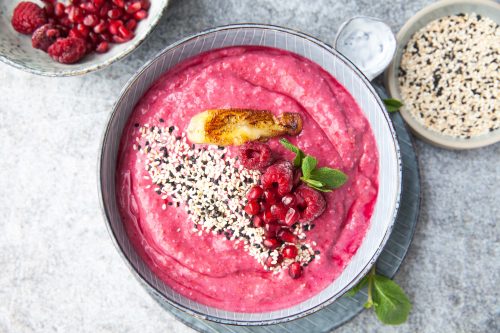 Bild für Himbeer-Smoothie Bowl