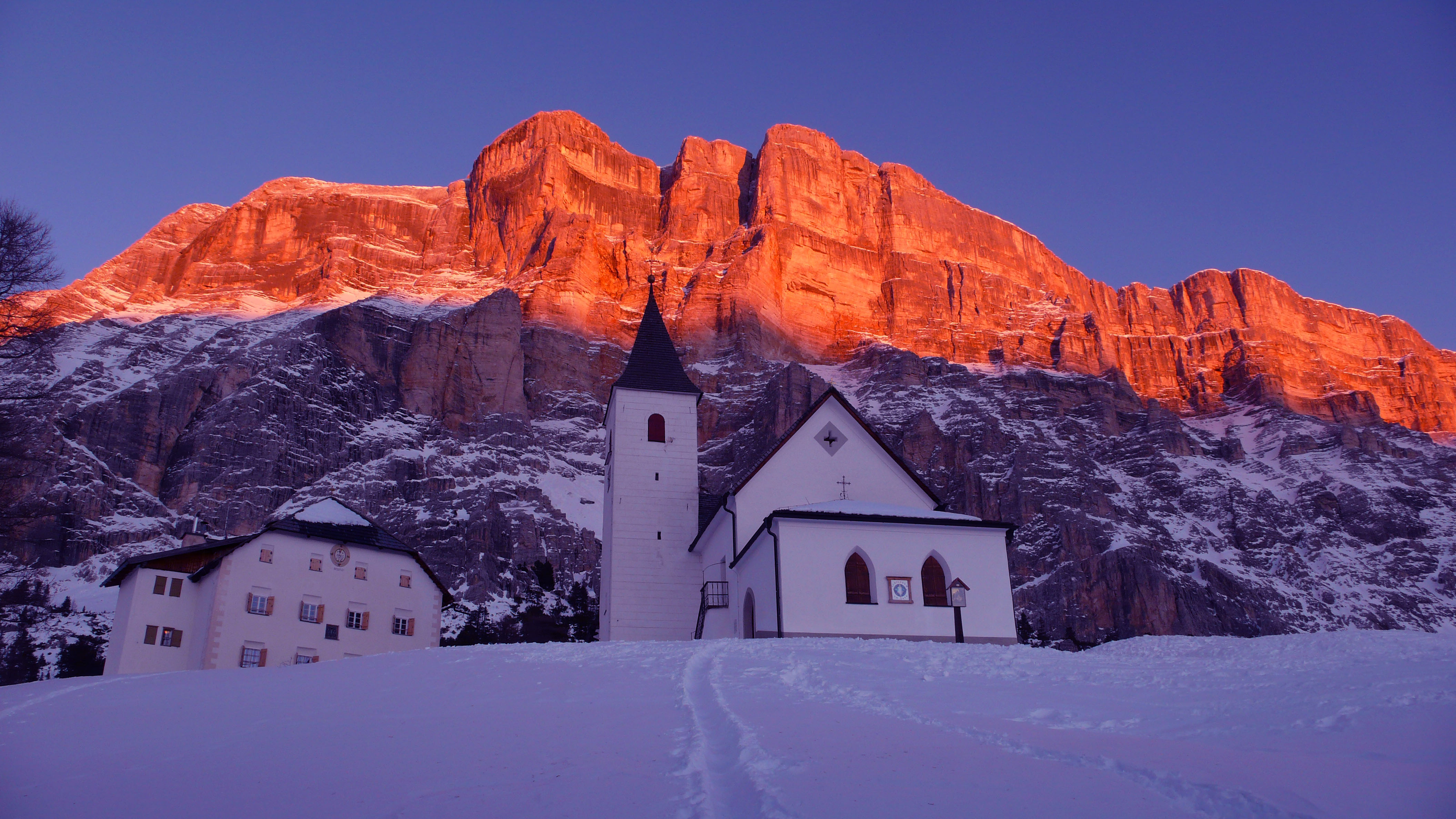 Alta Badia_Chiesetta S. Croce - Hl. Kreuz Kirchlein- Church Santa Croce_by Freddy Planinschek