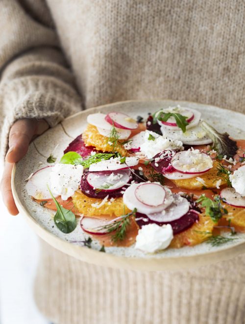 Bild für Weihacht­liches Wild­lachs Carpaccio