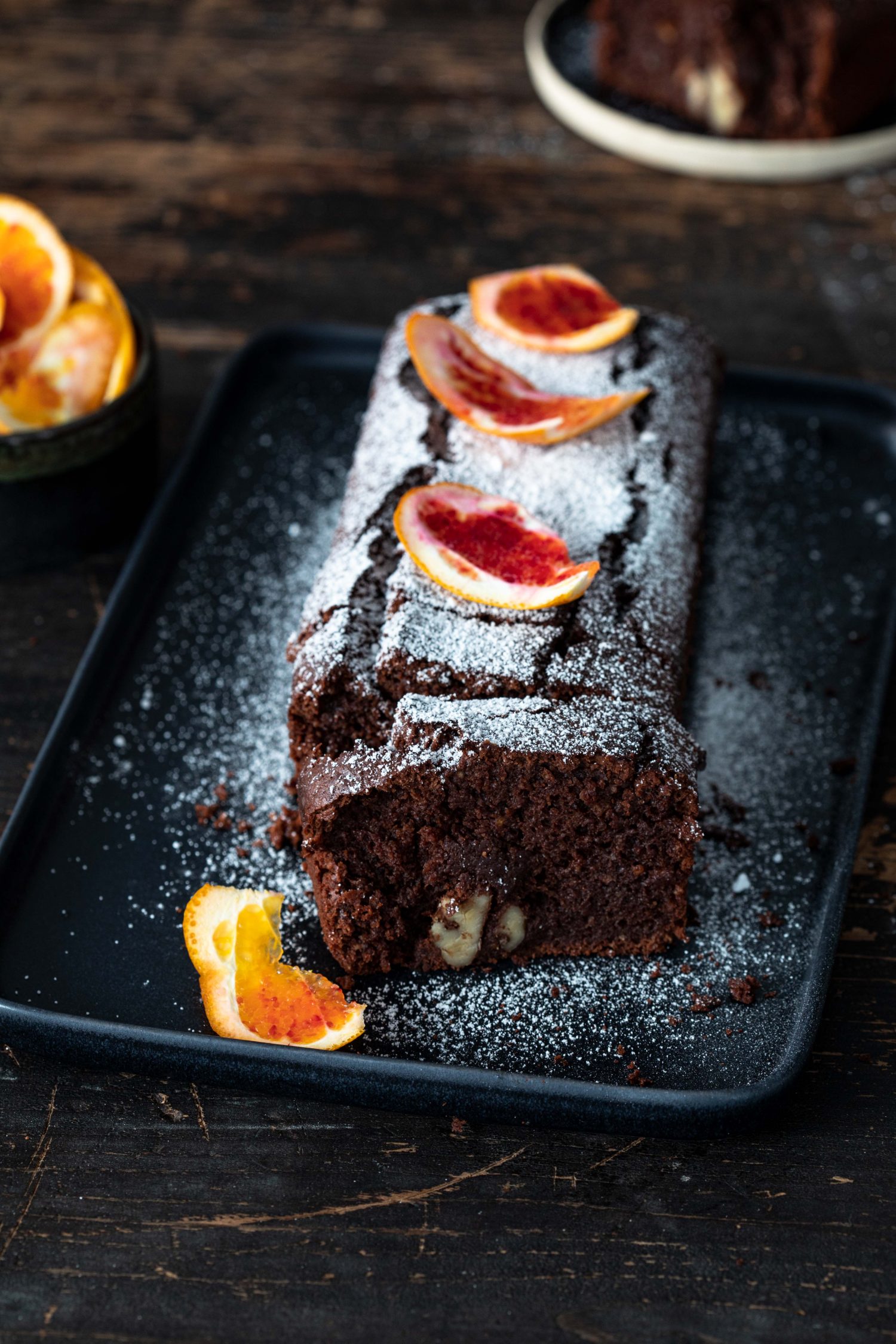Blutorangen Schokoladenkuchen